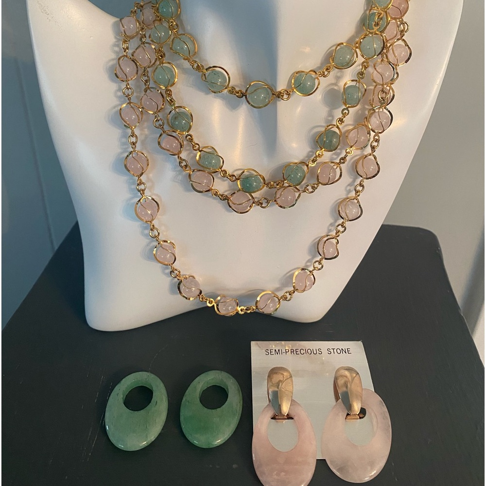 Vintage Earrings and Necklaces